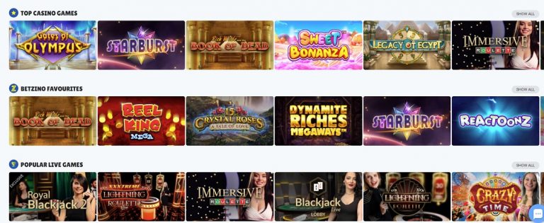 betzino casino en ligne